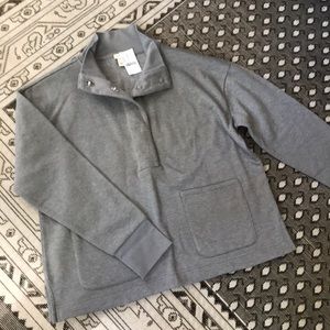J. Crew gray pullover